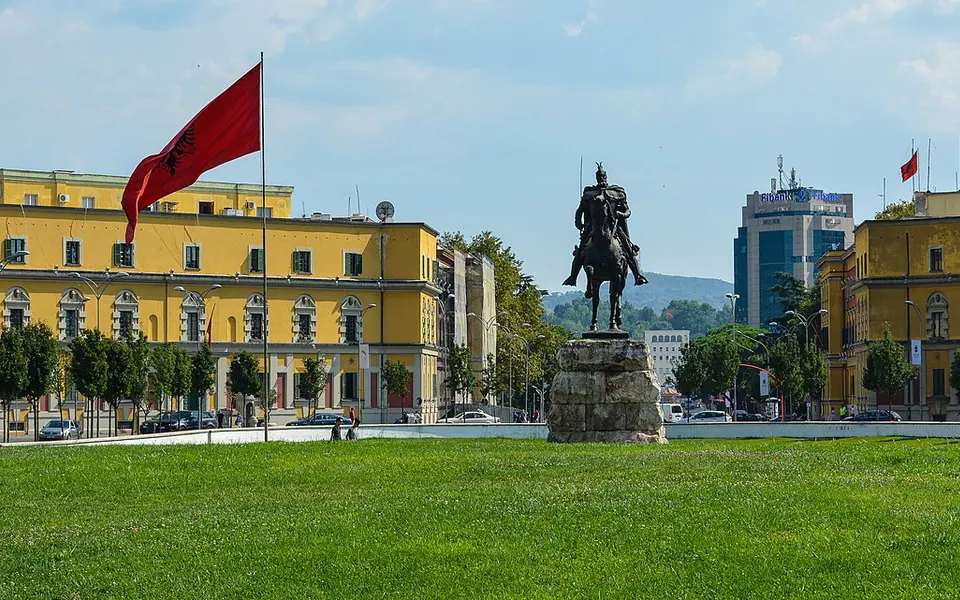 Tirana Skanderbeg Square