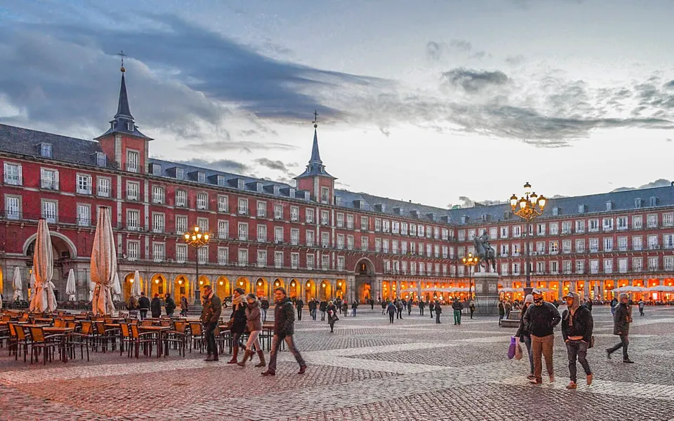 View of Madrid, Spain