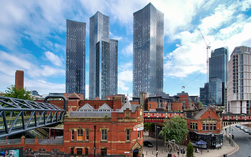 View of Manchester, United Kingdom