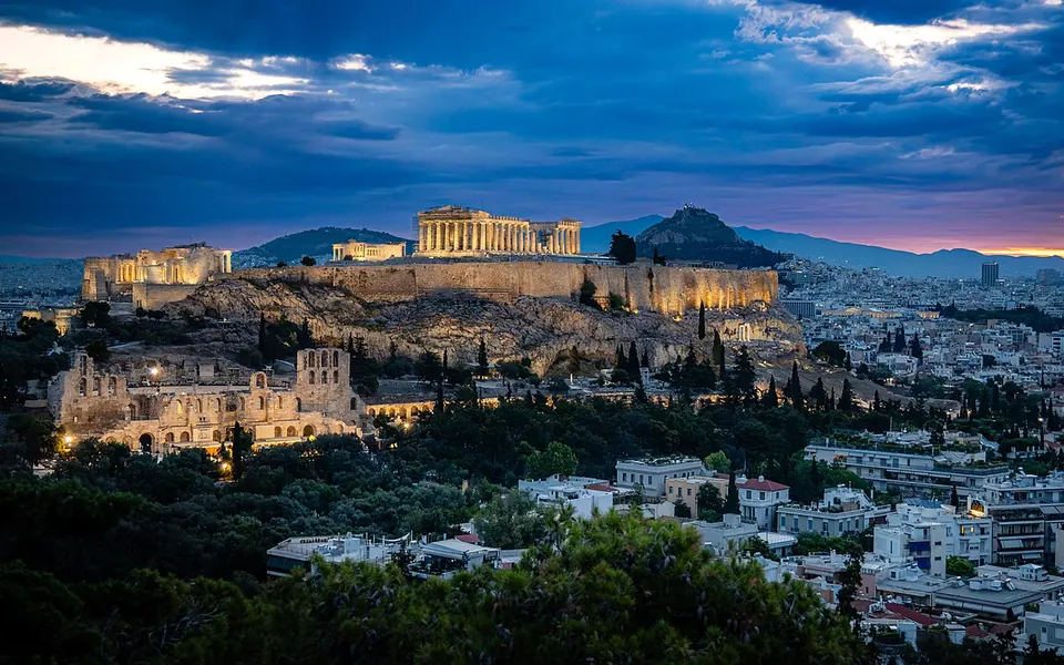 View of Athens, Greece