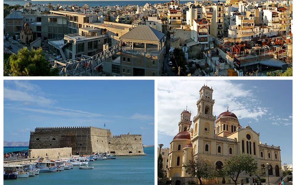 The city of Heraklion