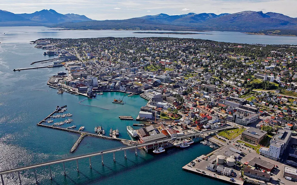 View of Tromso, Norway