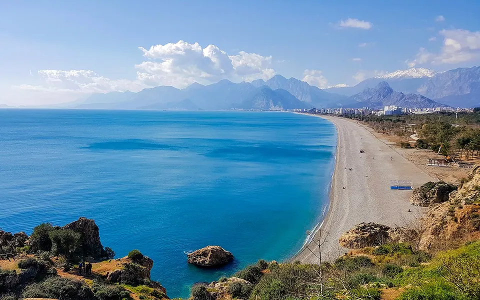 View of Antalya, Türkiye